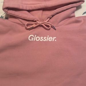 Glossier Pink Hoodie